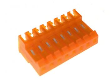.156" (3.96mm) IDC 8-Position Connector For 18 Gauge Wire